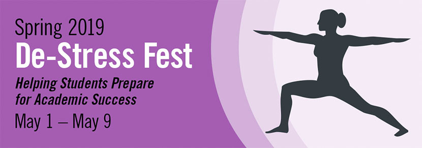 De-Stress Fest page banner