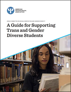 A Guide for Supporting Trans and Gender Diverse Students