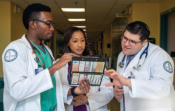 CUNY medical school students