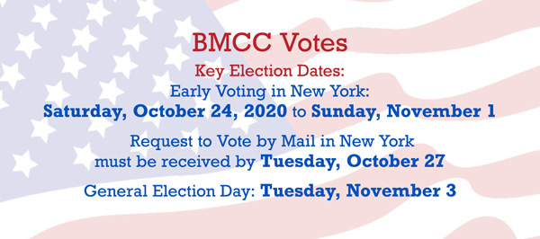 Voting information for BMCC students