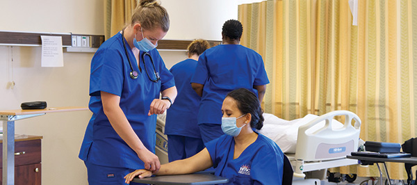 BMCC nursing students