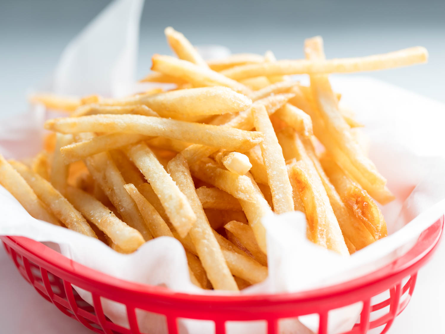 French fries in a basket